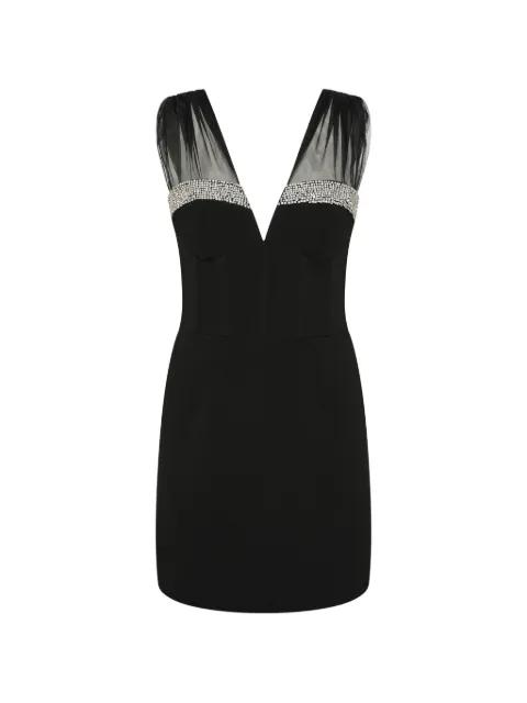 Astros beaded mini dress by REBECCA VALLANCE