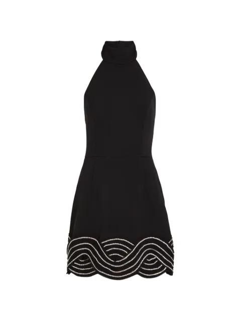 Bellatrix embellished halterneck dress by REBECCA VALLANCE