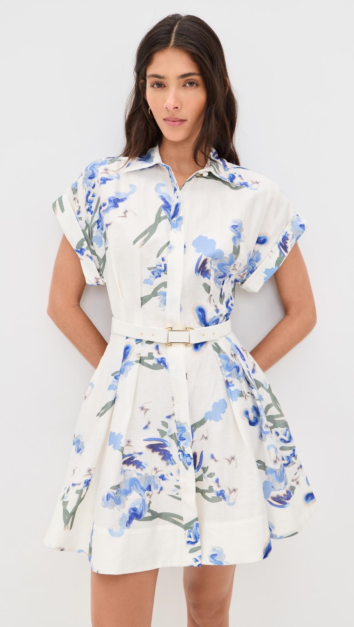 Bluebell Meadow Mini Dress by REBECCA VALLANCE