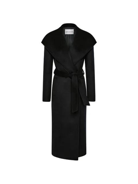 Bower belt coat by REBECCA VALLANCE