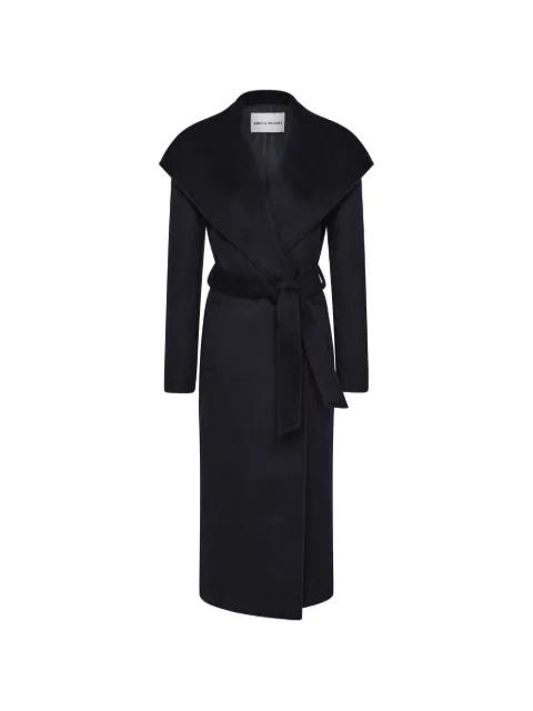 Bower belted wool coat by REBECCA VALLANCE