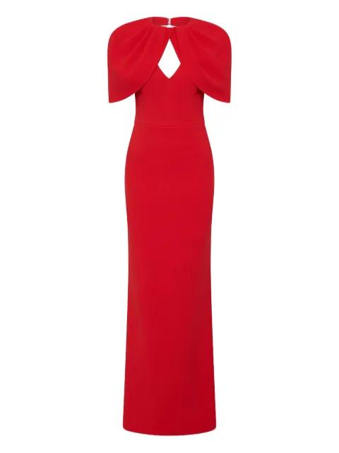 Cameron cape gown by REBECCA VALLANCE
