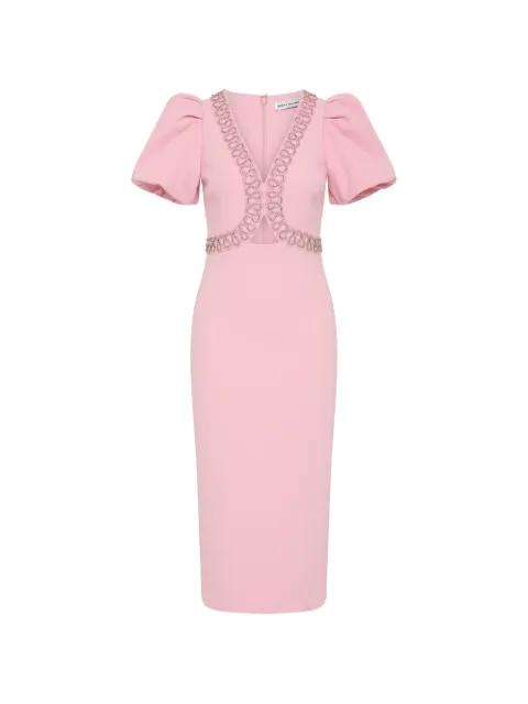 Cava embellished midi dress by REBECCA VALLANCE
