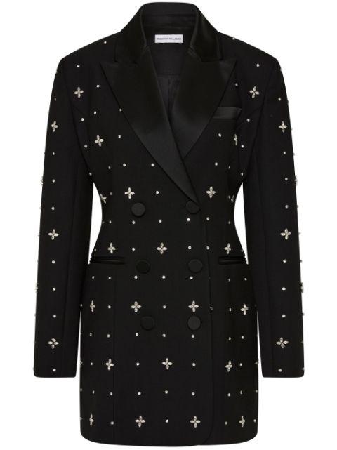 Eclipse tuxedo mini dress by REBECCA VALLANCE