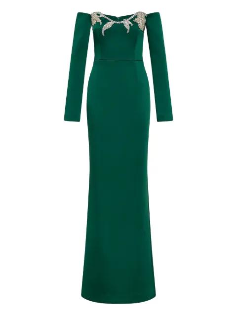 Ellerie strapless embellished maxi dress by REBECCA VALLANCE
