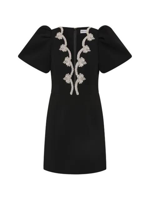 Harlynn puff-sleeve mini dress by REBECCA VALLANCE