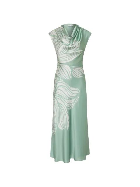Lalisa floral-print midi dress by REBECCA VALLANCE