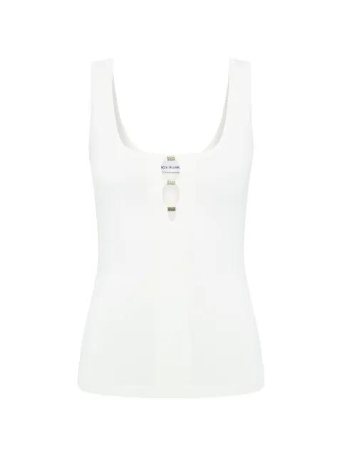 Lorcan cut-out top by REBECCA VALLANCE