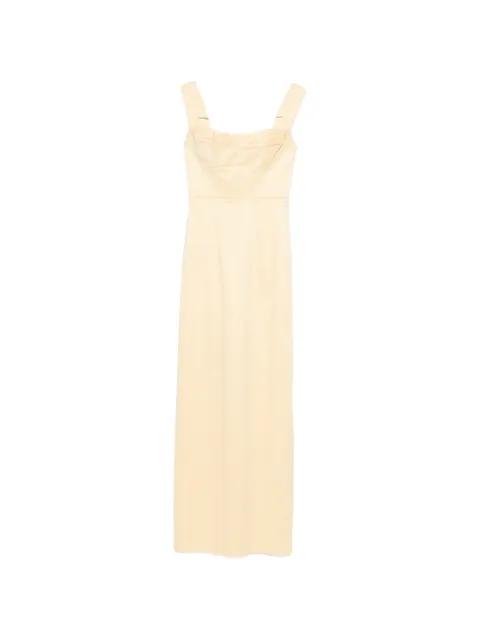 Mandy ruched maxi dress by REBECCA VALLANCE