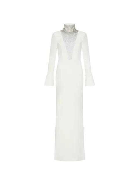 Melva embellished V-neck maxi dress by REBECCA VALLANCE