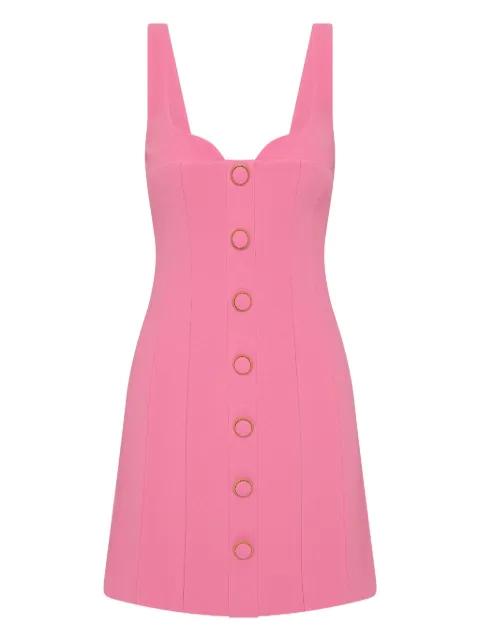 Muriel buttoned mini dress by REBECCA VALLANCE