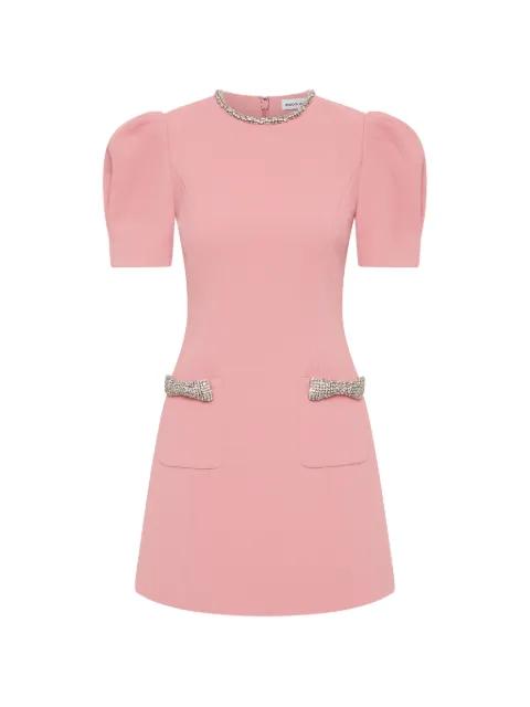 Nemy puff-sleeve mini dress by REBECCA VALLANCE