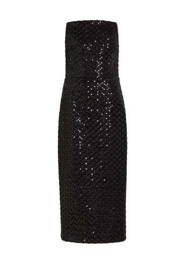 Neve sequin-embellished midi dress by REBECCA VALLANCE