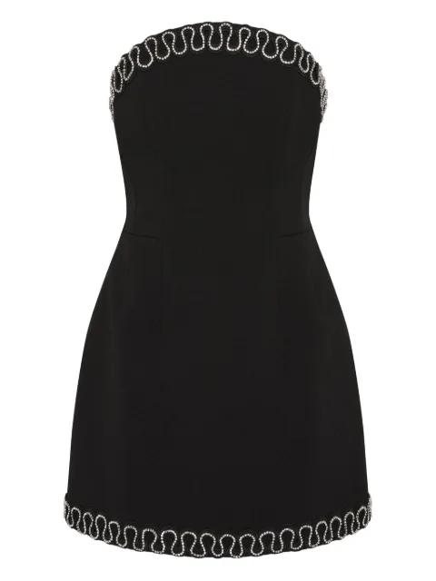 Nyx strapless mini dress by REBECCA VALLANCE