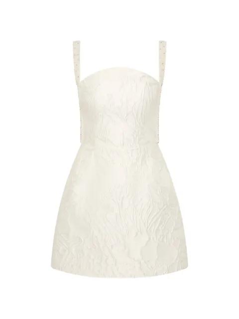 Winslet beaded mini dress by REBECCA VALLANCE