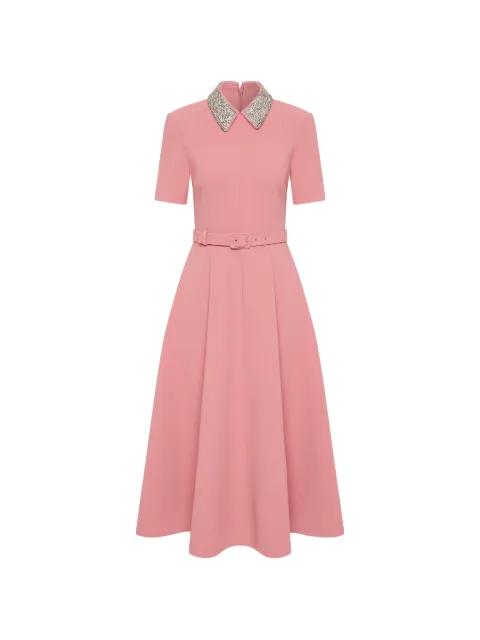 Xena short-sleeve midi dress by REBECCA VALLANCE