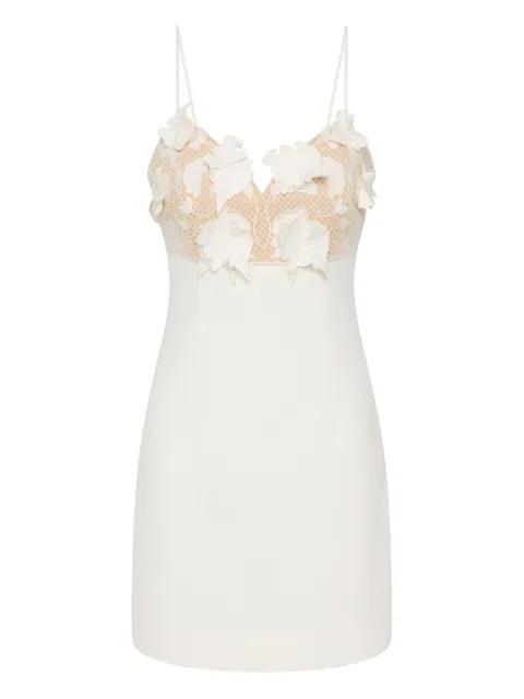 floral lace parrish mini dress by REBECCA VALLANCE