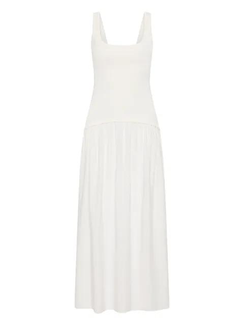 kristen midi square neck dress by REBECCA VALLANCE