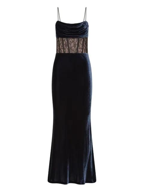 lace panel minerva midi dress by REBECCA VALLANCE