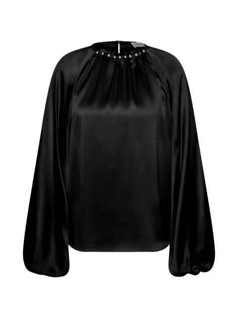 studded lavinia blouse by REBECCA VALLANCE