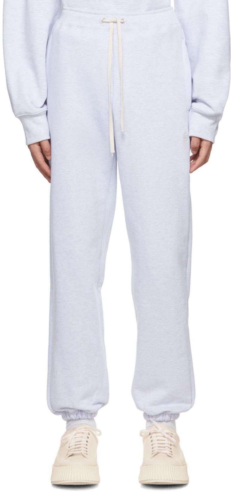 Gray Cotton Lounge Pants