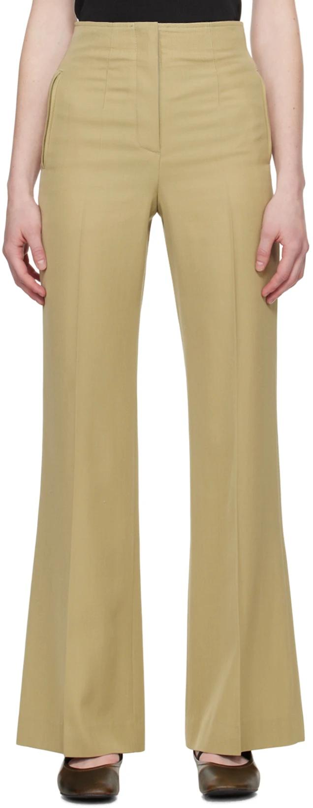 Khaki Nova Trousers by RECTO