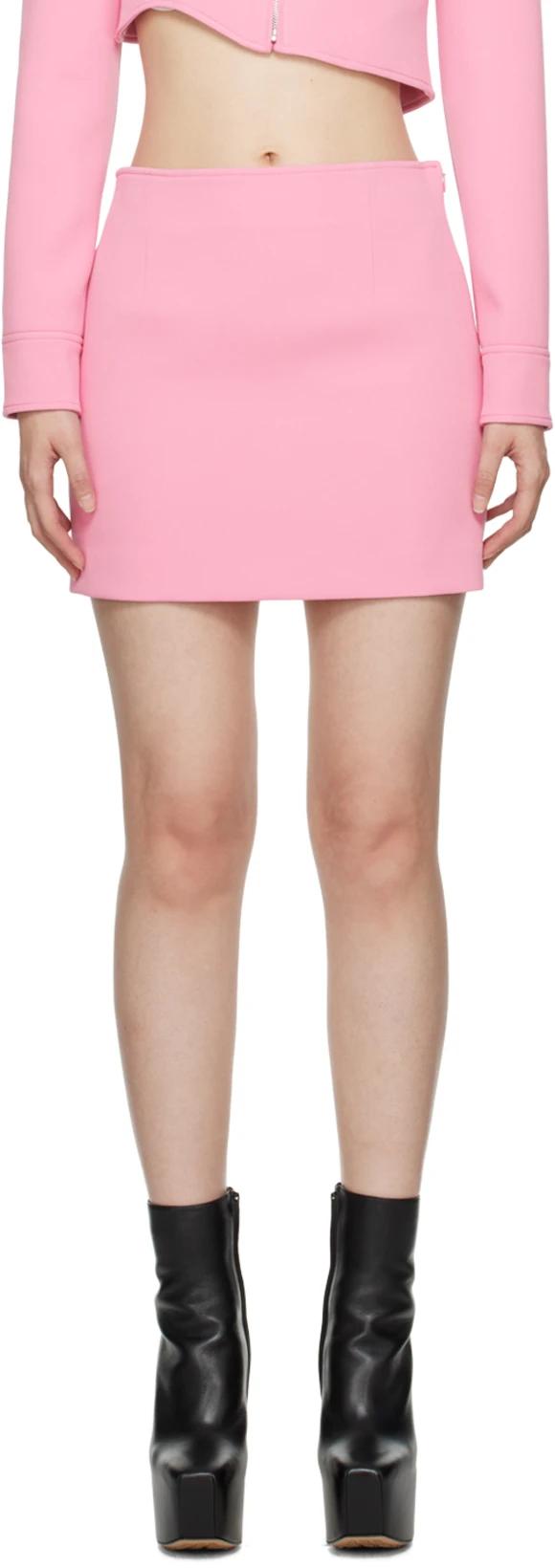 Pink Mica Miniskirt by RECTO