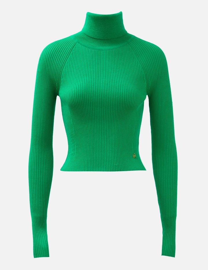 Signature Open Back Detail Roll Neckweater by RECTO