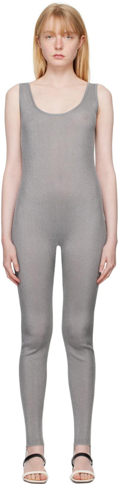 Silver Stirrup Bodysuit by RECTO