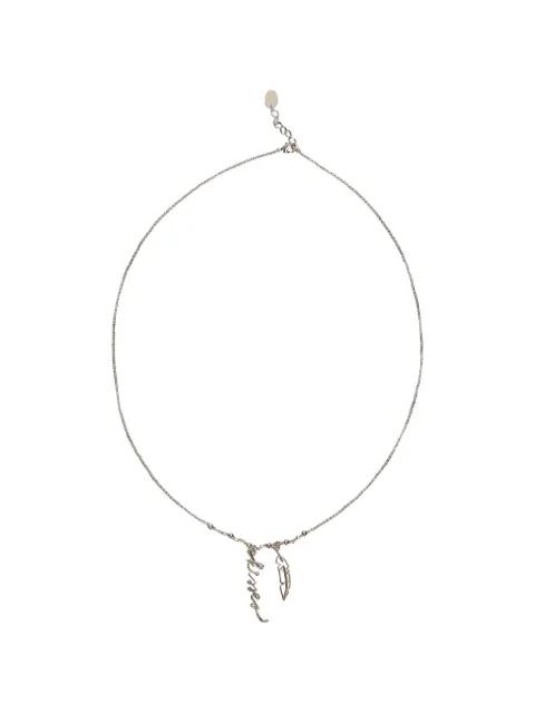 feather pendant necklace by RED(V)