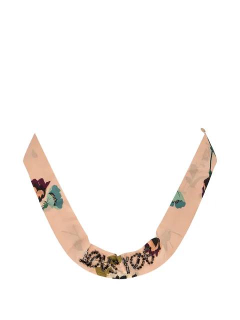 floral beaded necklace by RED(V)