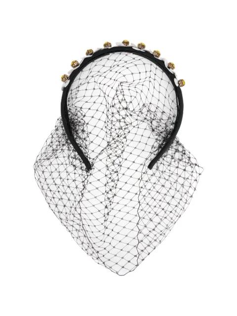 floral net hairband by RED(V)