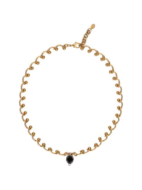 knot detail pendant necklace by RED(V)