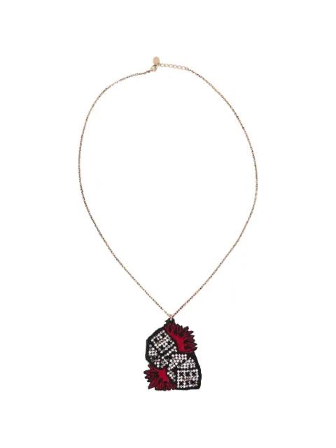 lobster clasp-fastening necklace by RED(V)