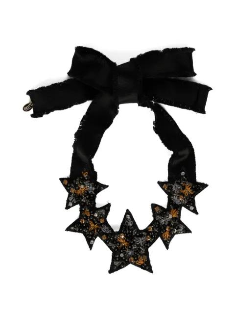 star-motif beaded necklace by RED(V)