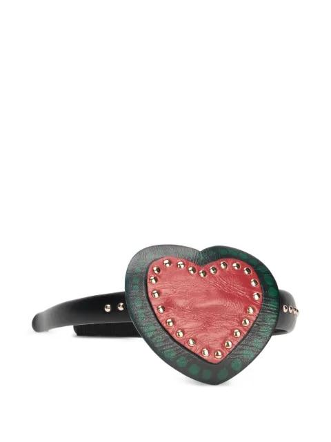 studded heart headband by RED(V)