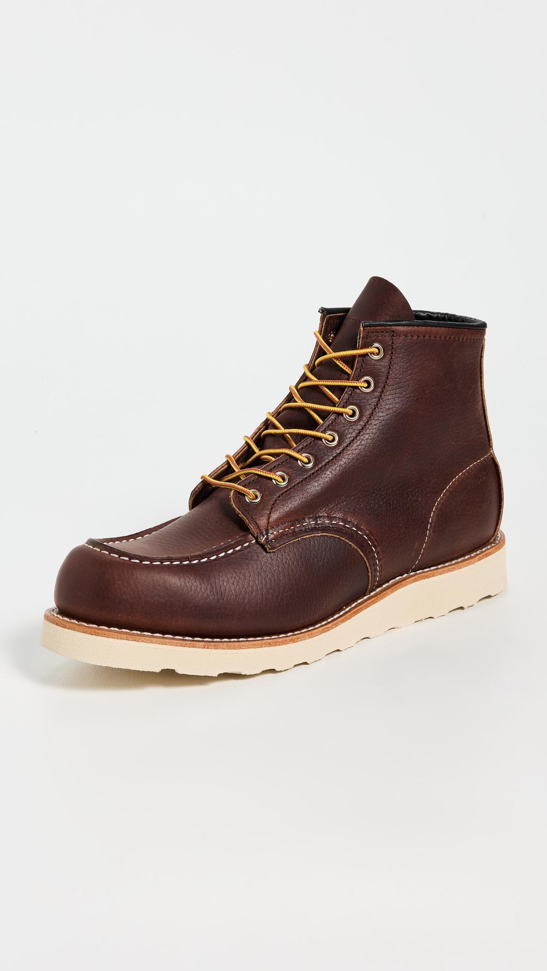 Classic Moc Oil Slick Leather Boots by RED WING SHOES