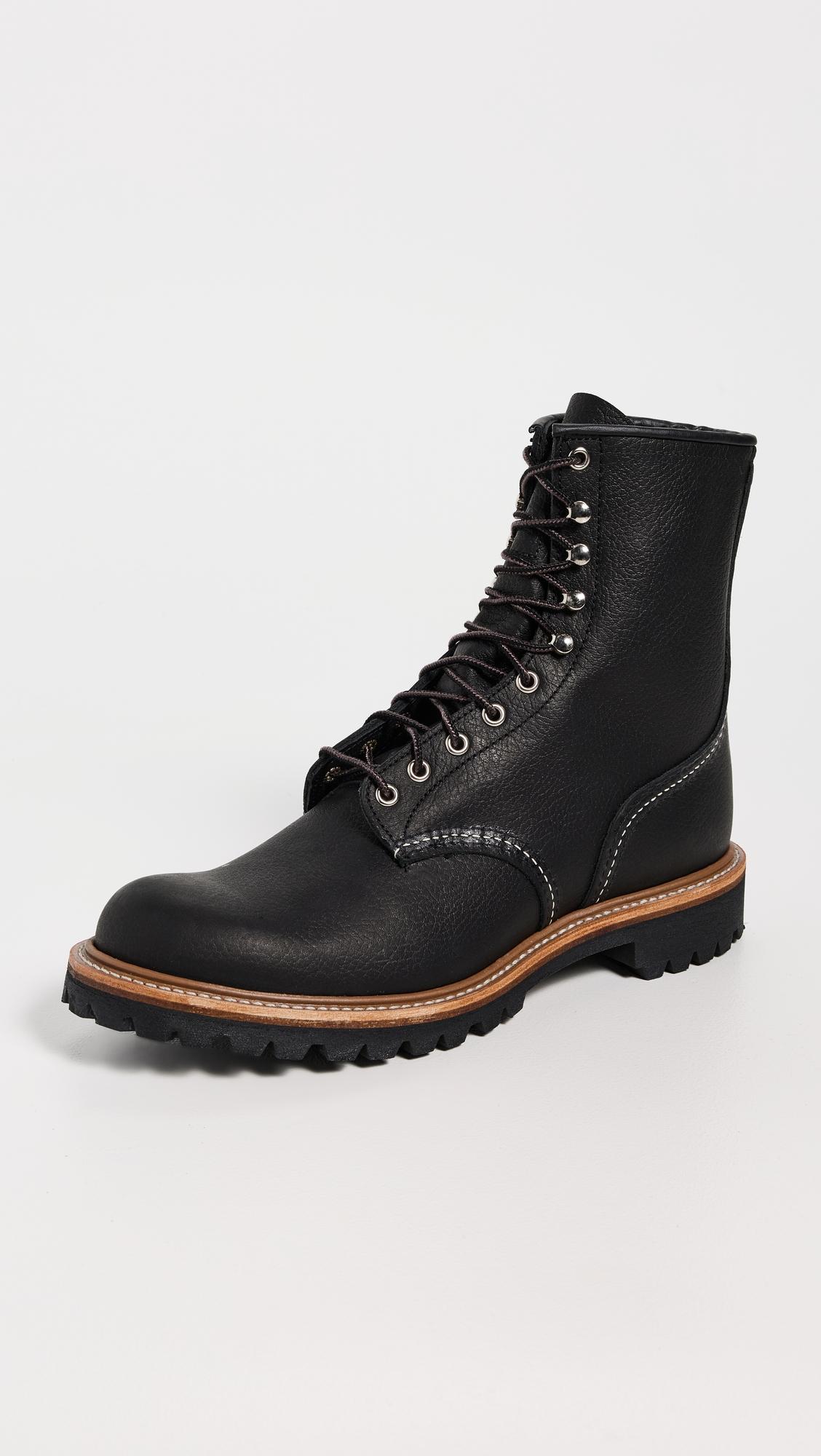 Logger Oil Slick Leather Boots by RED WING SHOES