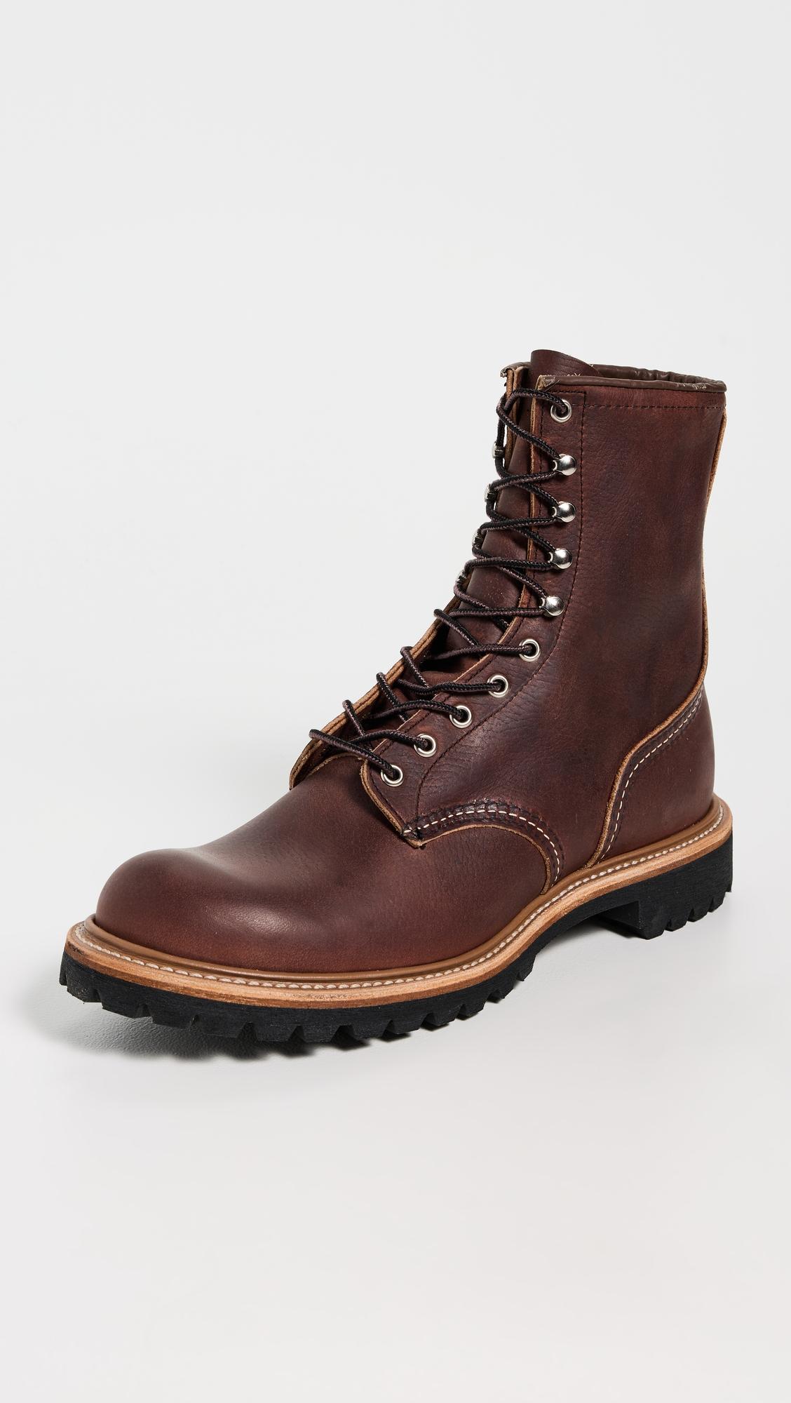 Logger Oil Slick Leather Boots by RED WING SHOES
