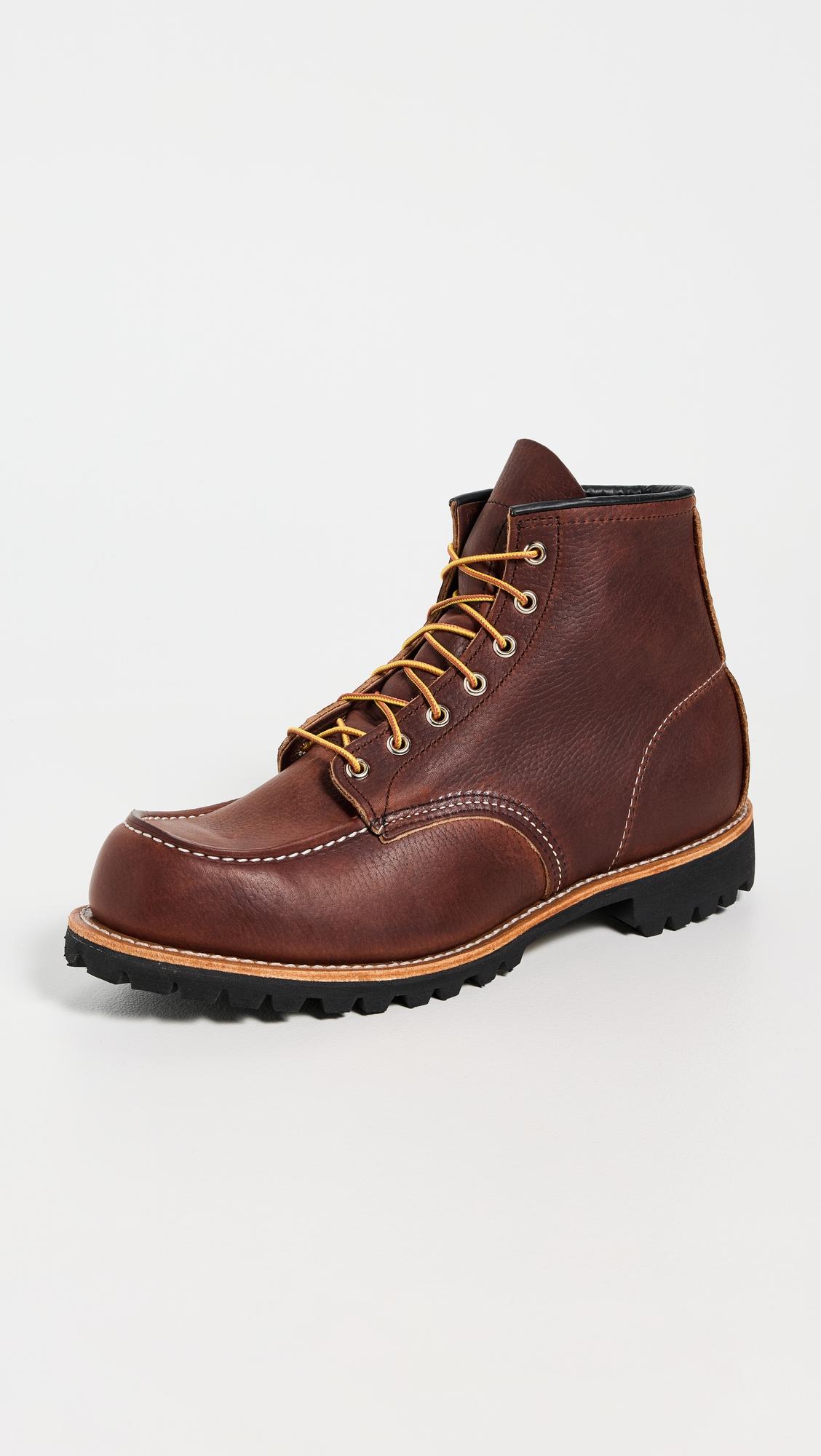 Roughneck Oil Slick Leather Boots by RED WING SHOES