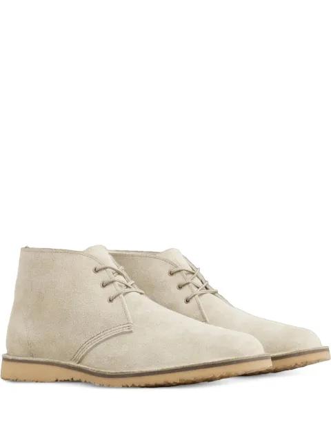 suede boots by RED WING SHOES