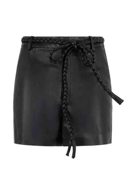 braided belt shorts by REDVALENTINO