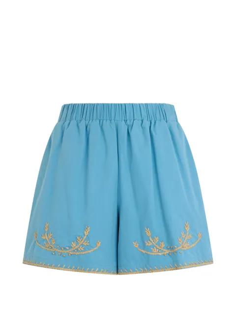 embroidered-detail shorts by REDVALENTINO