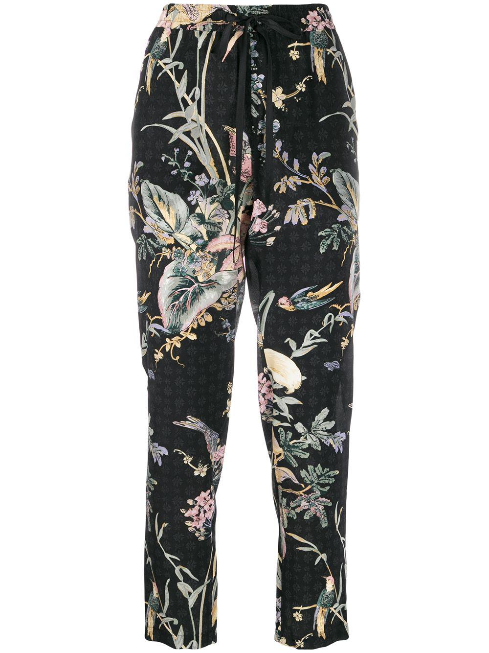 floral-print trousers by REDVALENTINO