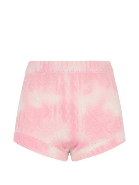 knitted shorts by REDVALENTINO