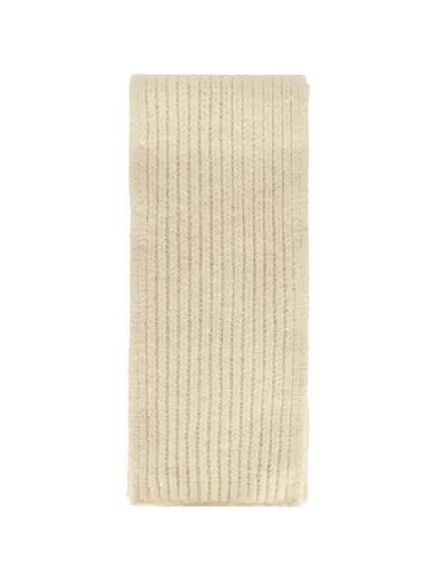 knitted wool scarf by REDVALENTINO