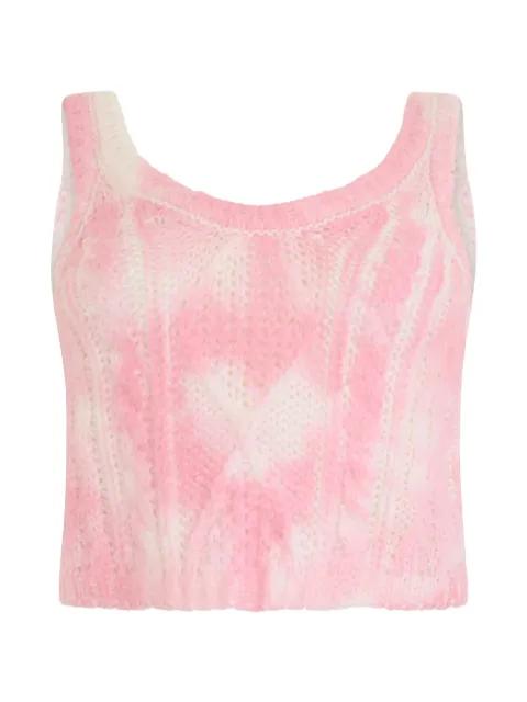 patterned tank top by REDVALENTINO