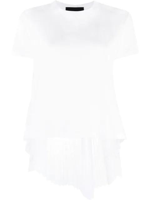 point d'esprit panel T-shirt by REDVALENTINO