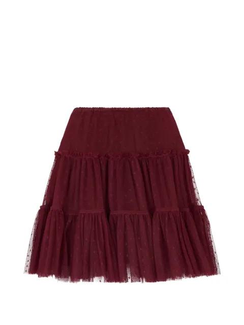 ruffled polka-dot skirt by REDVALENTINO