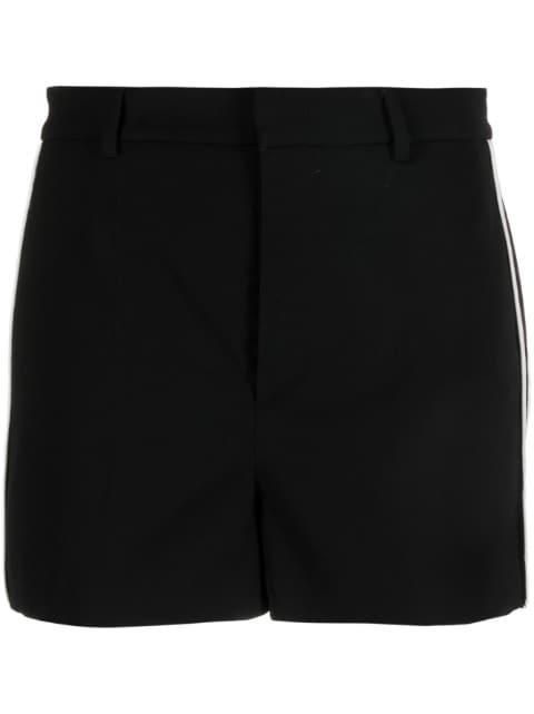 side-stripe tailored shorts by REDVALENTINO
